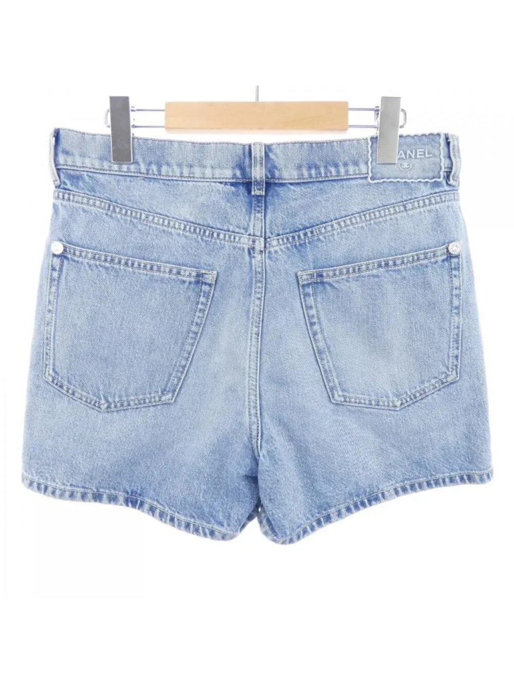 Chanel 25 Shorts Blue